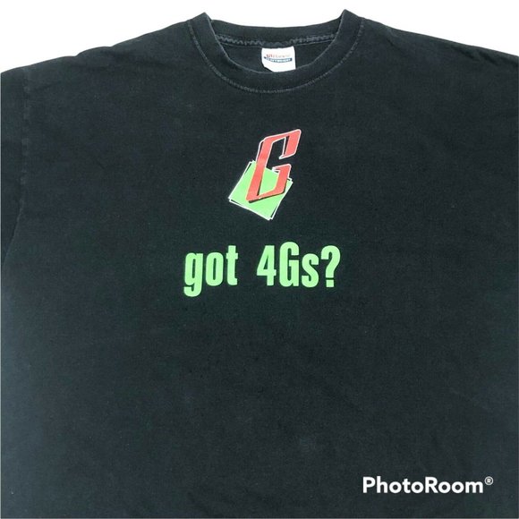 Y2K Kennedy Space Center T Shirt "Train Like an Astronaut" 4Gs Tech Black XL - Picture 4 of 8